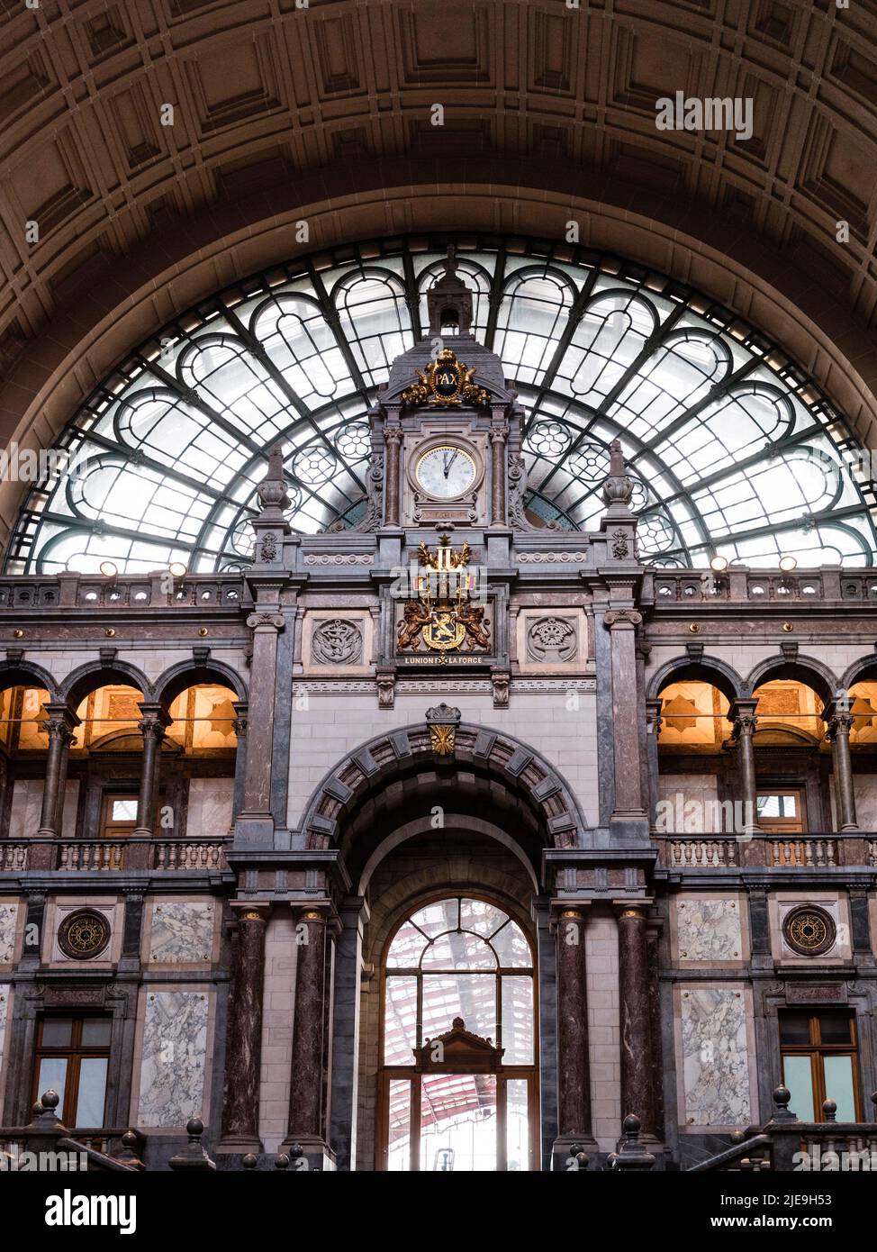 Estación de Antwerp Foto de stock