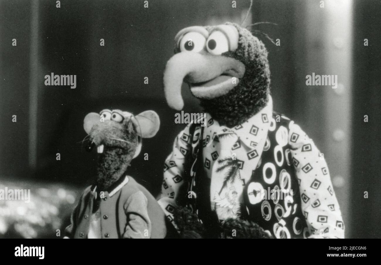 Escena de la película Muppets from Space, USA 1999 Foto de stock