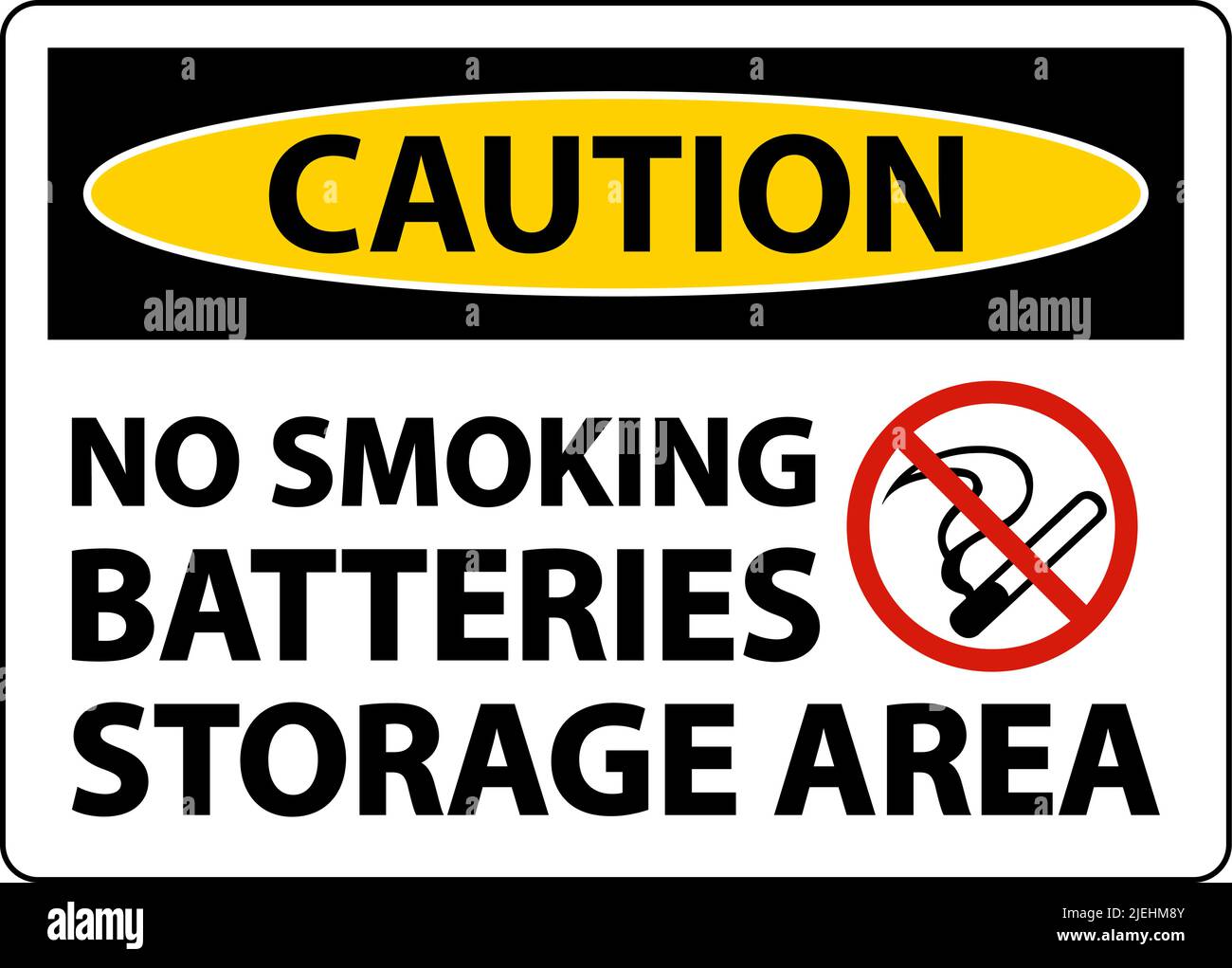Símbolo de prohibido fumar, dejar de fumar Cartel sobre fondo blanco -  Diseño de cartel Vecter Imagen Vector de stock - Alamy
