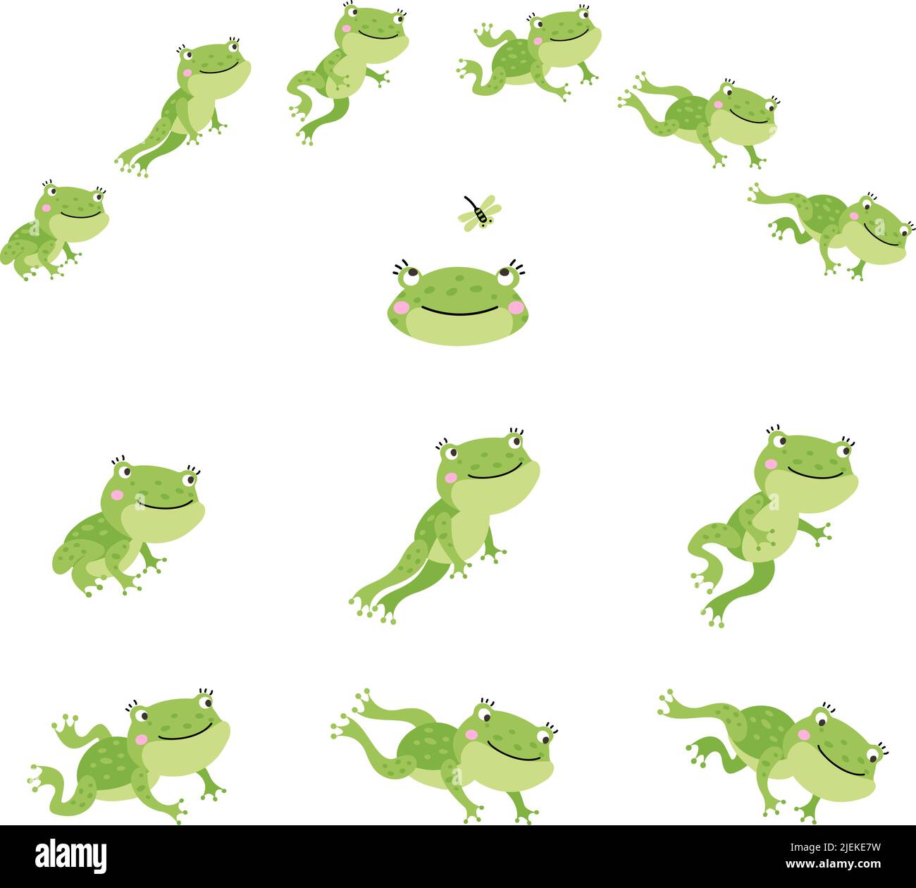 Dibujos animados de ranas fotografías e imágenes de alta resolución - Alamy