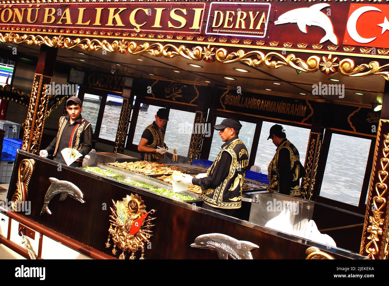 Streetfood, Estambul, Turquía Foto de stock