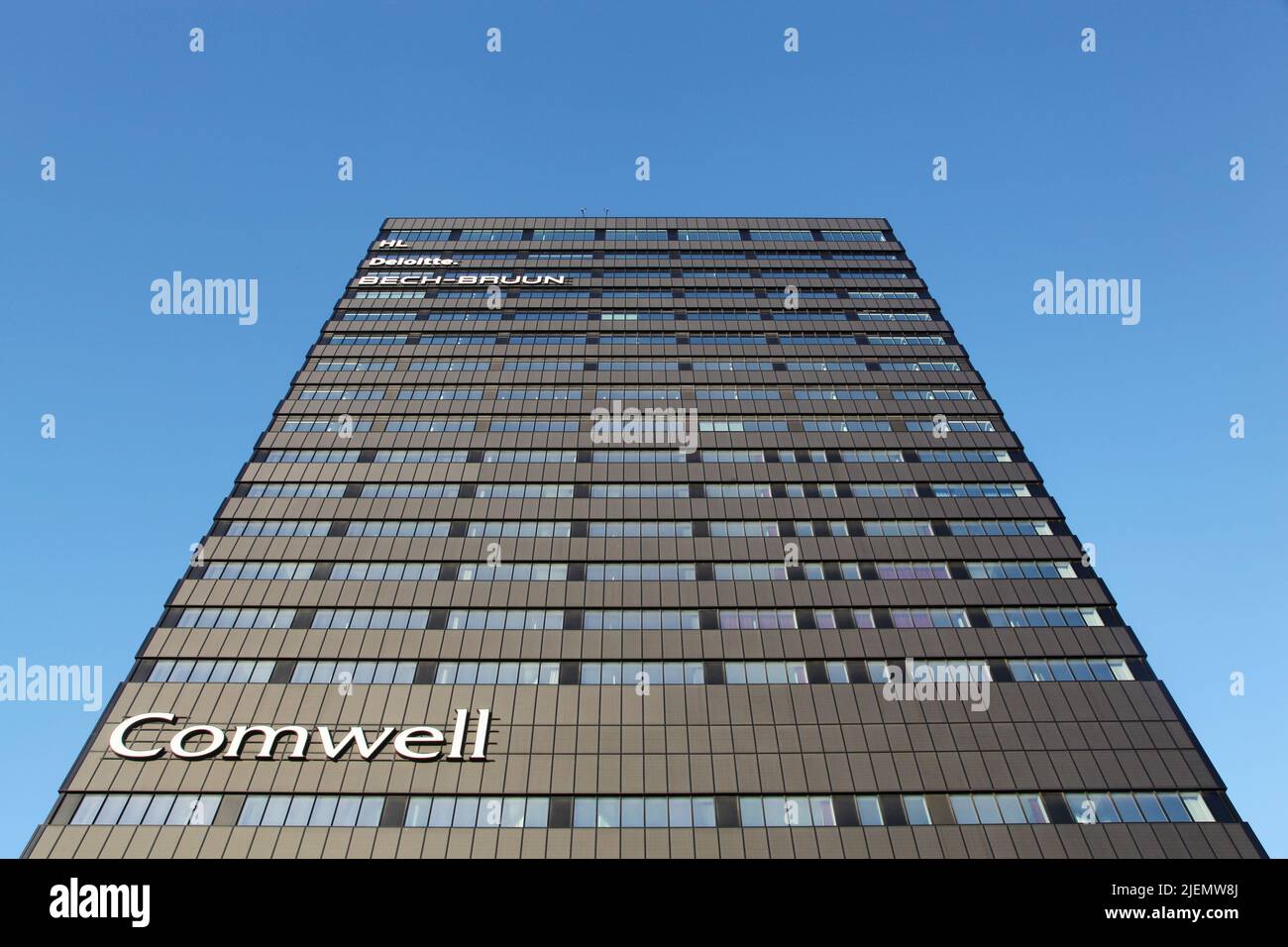 Aarhus, Dinamarca - 25 de enero de 2015:El Comwell Hotel es un hotel de conferencias de 4 estrellas situado en una de las direcciones más céntricas de Aarhus Foto de stock