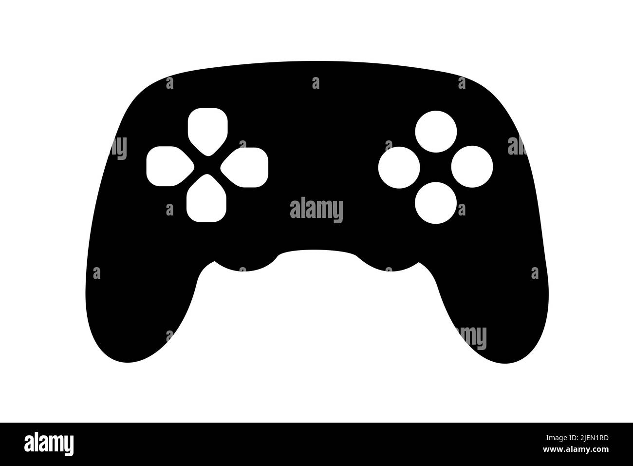 Vector de joystick Imágenes de stock en blanco y negro - Alamy