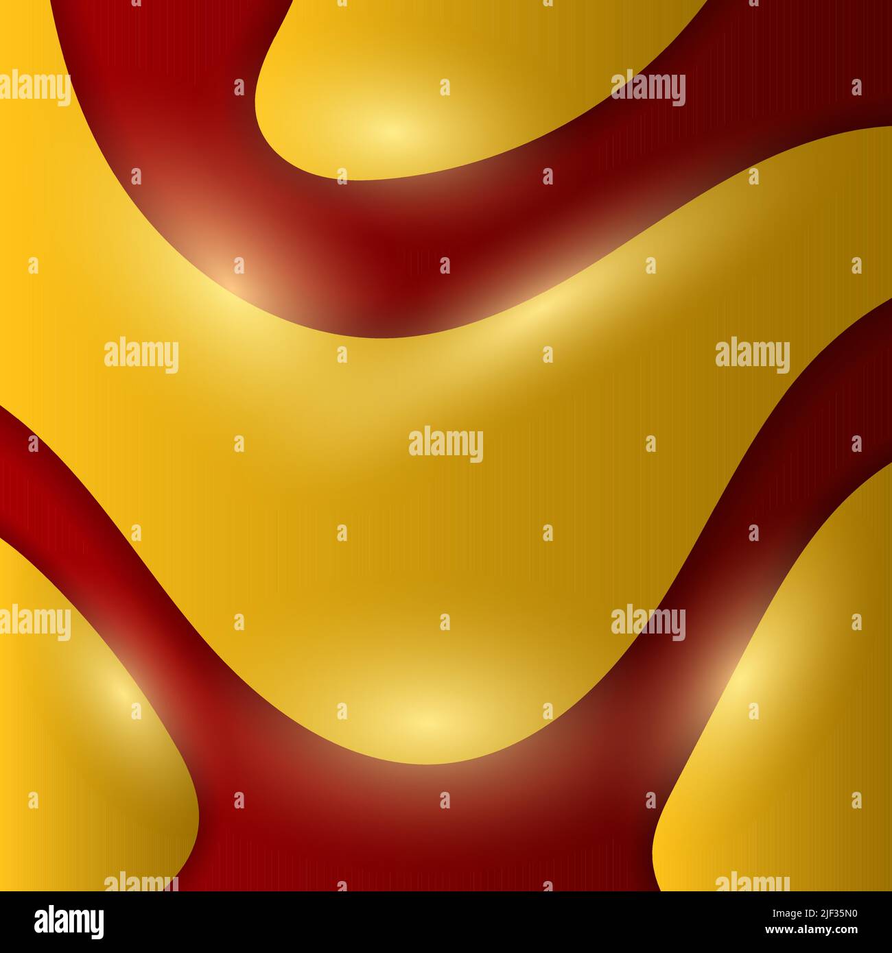elegante plantilla de color rojo dorado con textura metalizada Ilustración del Vector