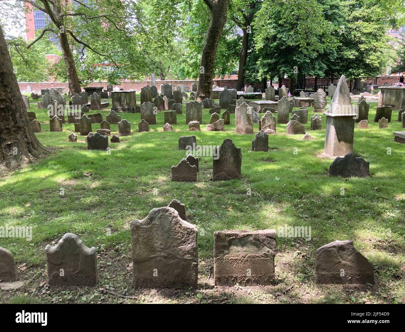 Cementerio de la Iglesia de Cristo, Filadelfia, Pennsylvania, EE.UU. Foto de stock