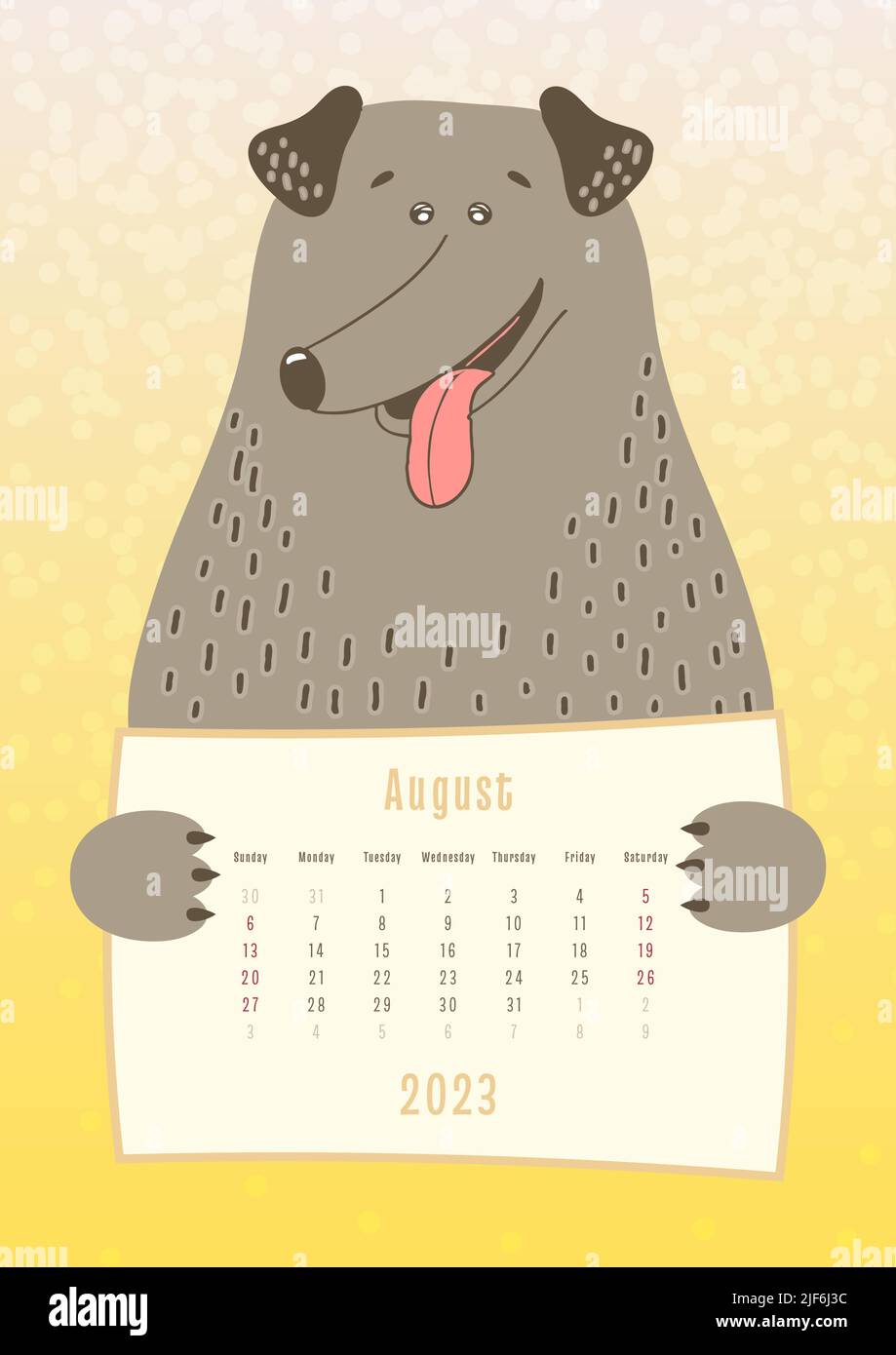 calendario 2023 con lindo conejo. Calendario de páginas verticales de 12  meses símbolo de mascota de personaje de liebre año. lindo conejito 2023 al  calendario chino. ilustración vectorial 8568191 Vector en Vecteezy