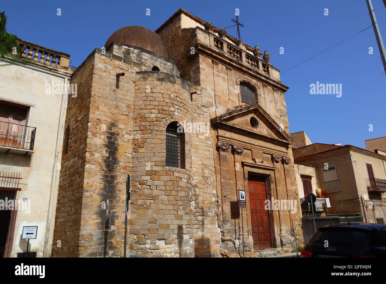 Palermo, Sicilia (Italia) capilla de la Santísima Trinidad (Cappella
