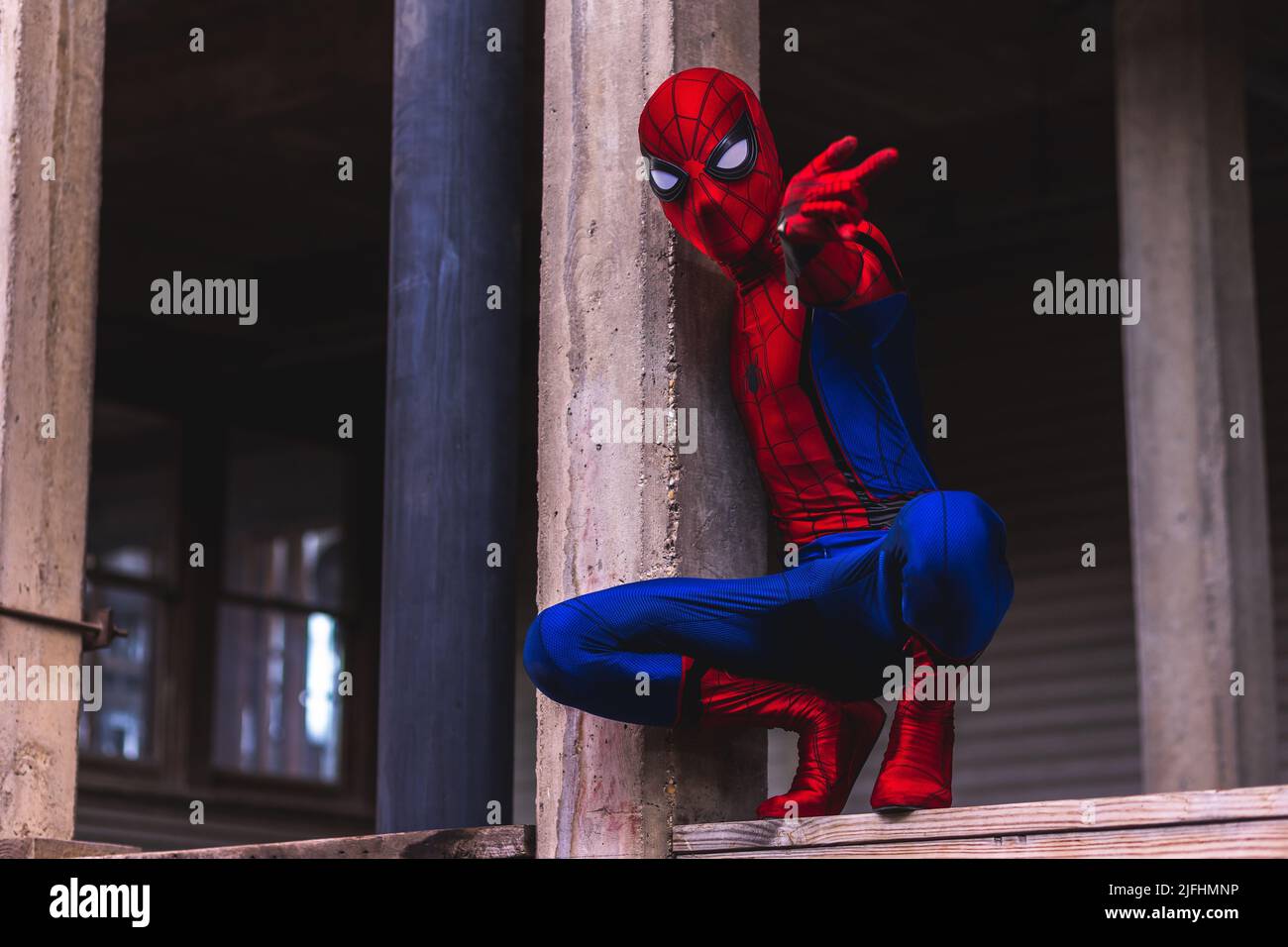 Spiderman costume fotografías e imágenes de alta resolución - Página 6 -  Alamy