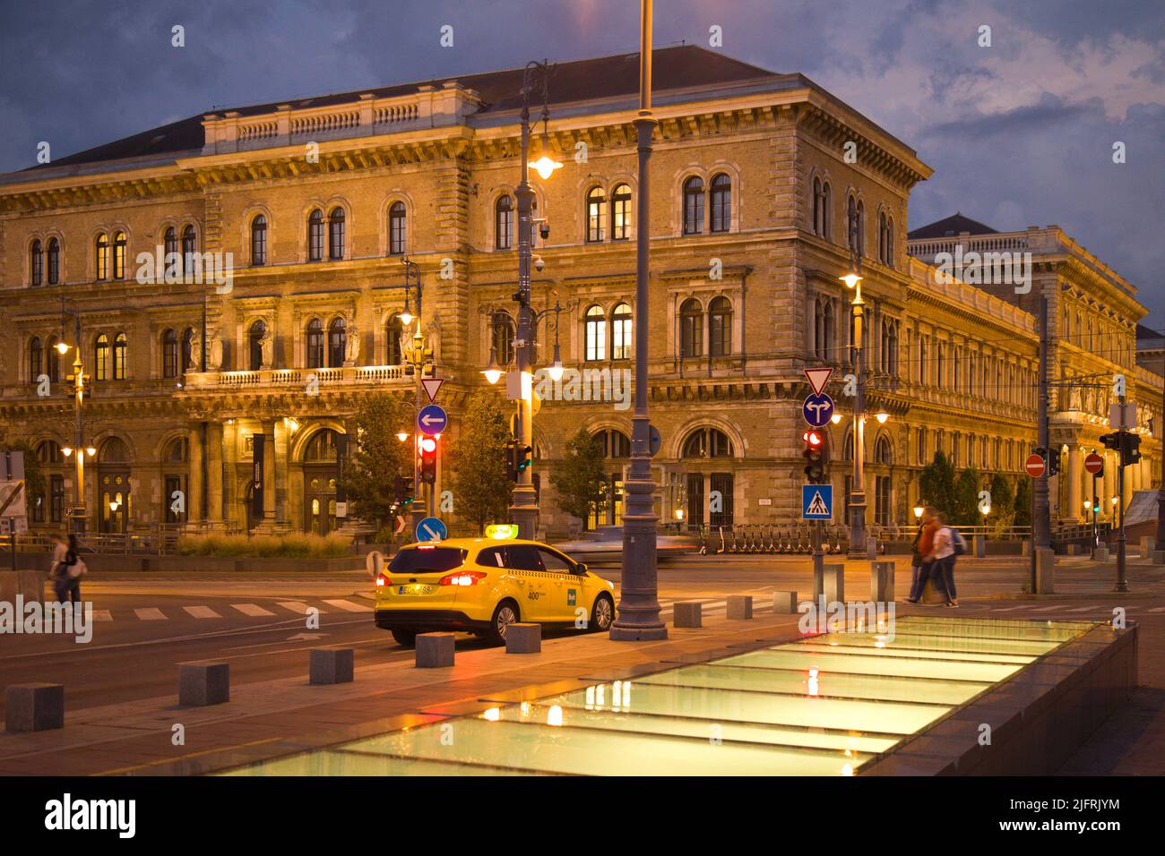 Hungría, Budapest, Universidad de Corvinus, educación, Foto de stock