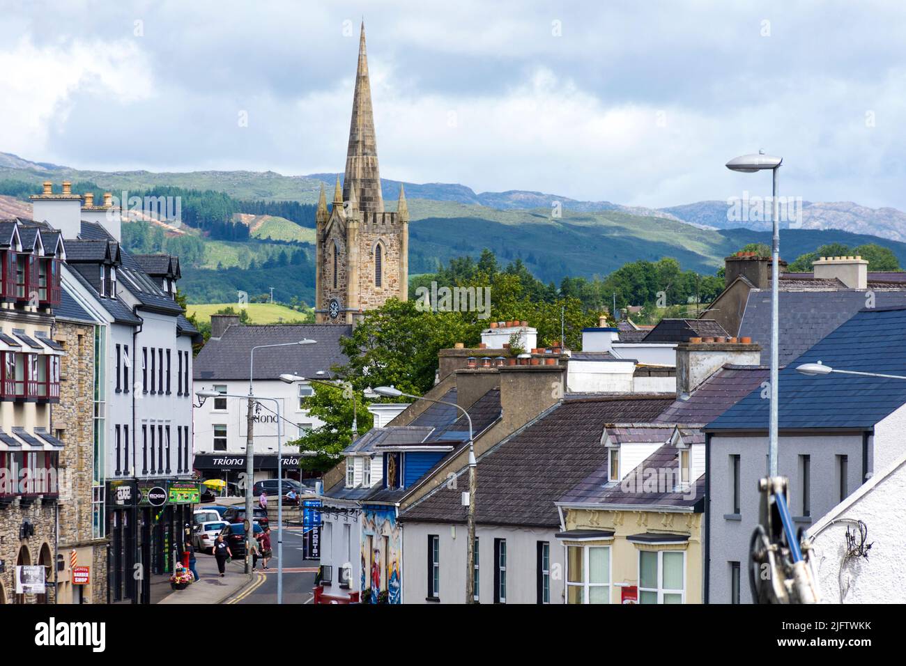 Donegal Town, County Donegal, Irlanda Foto de stock