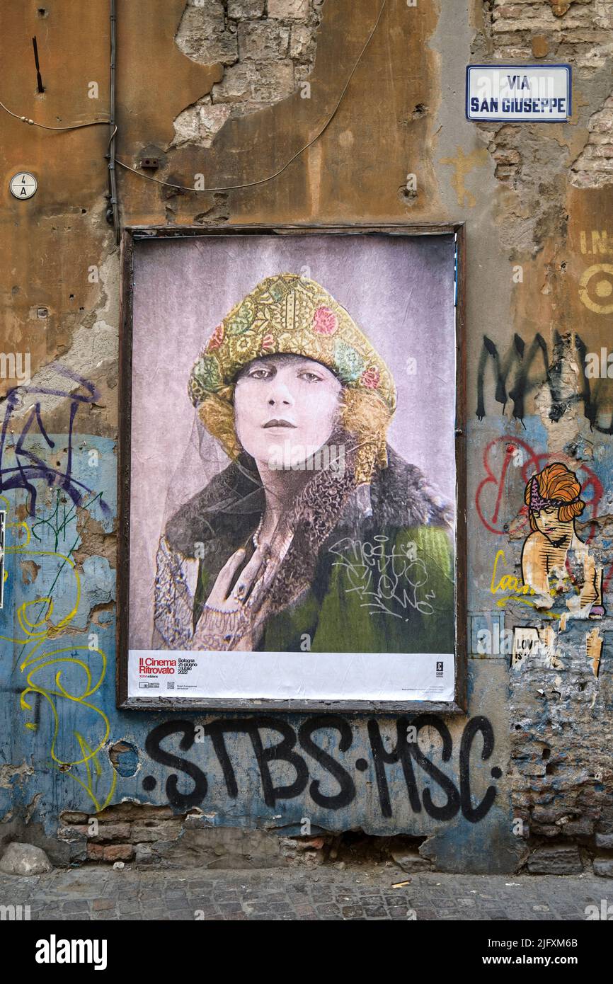 Carteles para Il Ritrovato Retro Film Festival Bolonia Italia