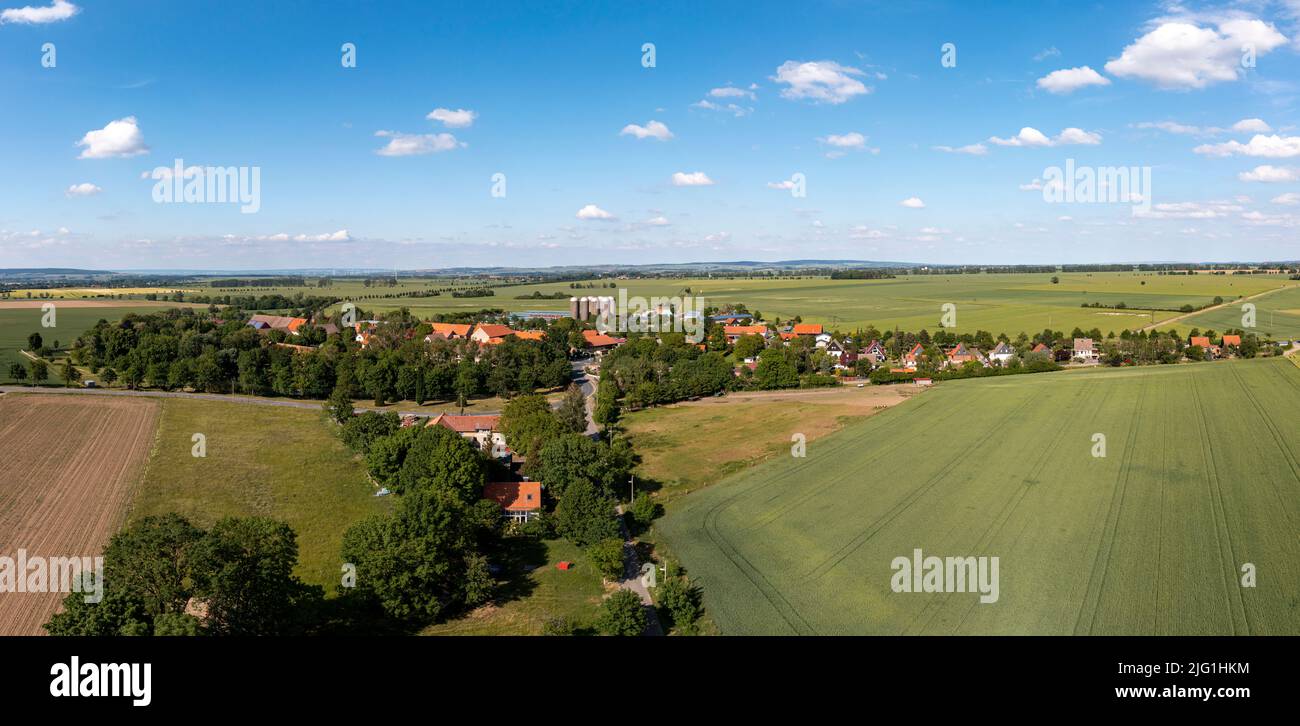 Luftbilder aus Schmatzfeld Foto de stock