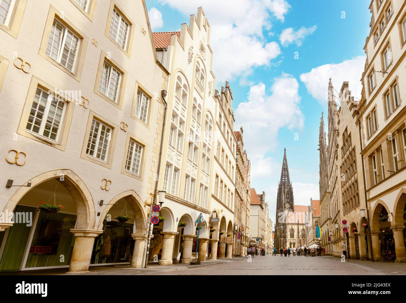San Lamberti Iglesia Católica Romana. San Lamberti en Münster. Ciudad