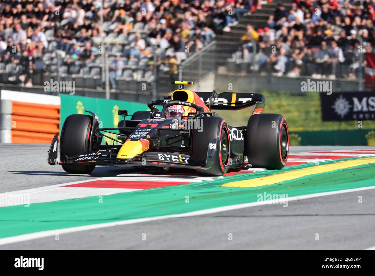 La carrera Sprint del GP de Austria de Fórmula 1 en Spielberg por  Knittenfeld Red Bull A1 Ring el 09 2022 de julio Fotografía de stock - Alamy