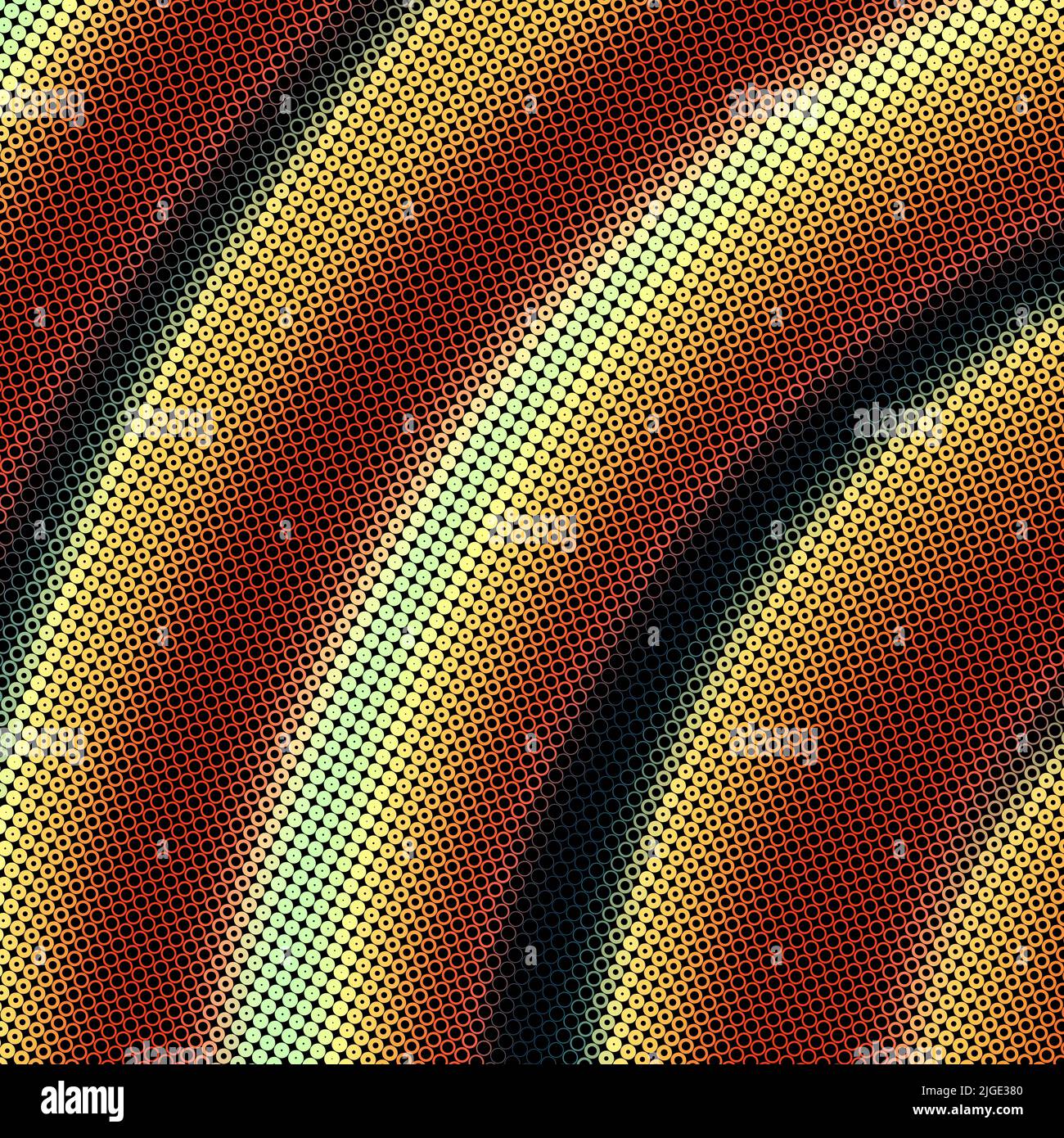 Moderna y elegante textura de semitono con círculos y anillos de tamaño multicolor aleatorios como un patrón mosaico caótico como un fondo borroso para los fondos de pantalla Fotografía de stock - Moderna y elegante textura de semitono con círculos y anillos de tamaño multicolor aleatorios como un patrón mosaico caótico como un fondo borroso para los fondos de pantalla Fotografía de stock -