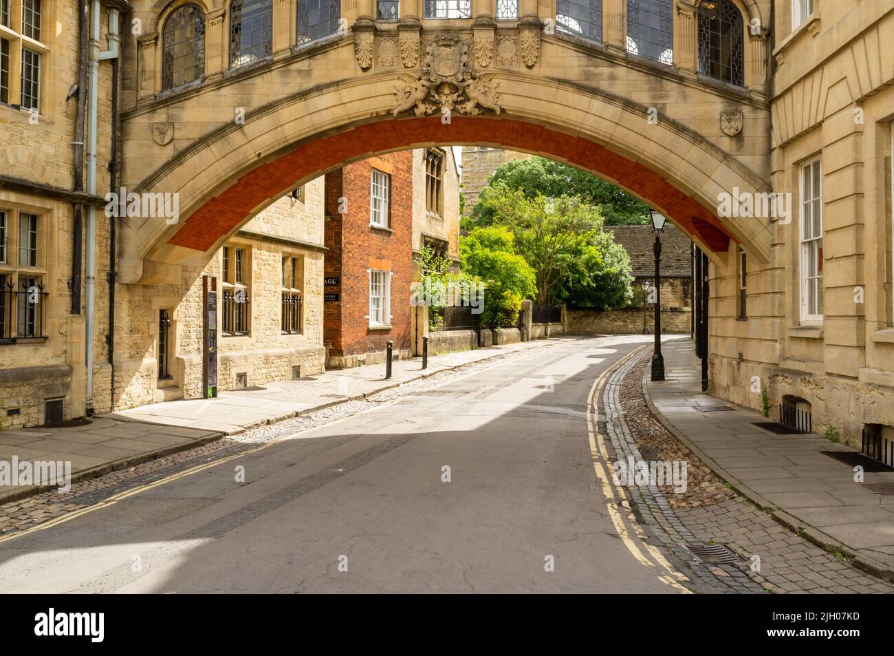 Puente de los Suspiros, Oxford, Reino Unido 2022 Foto de stock