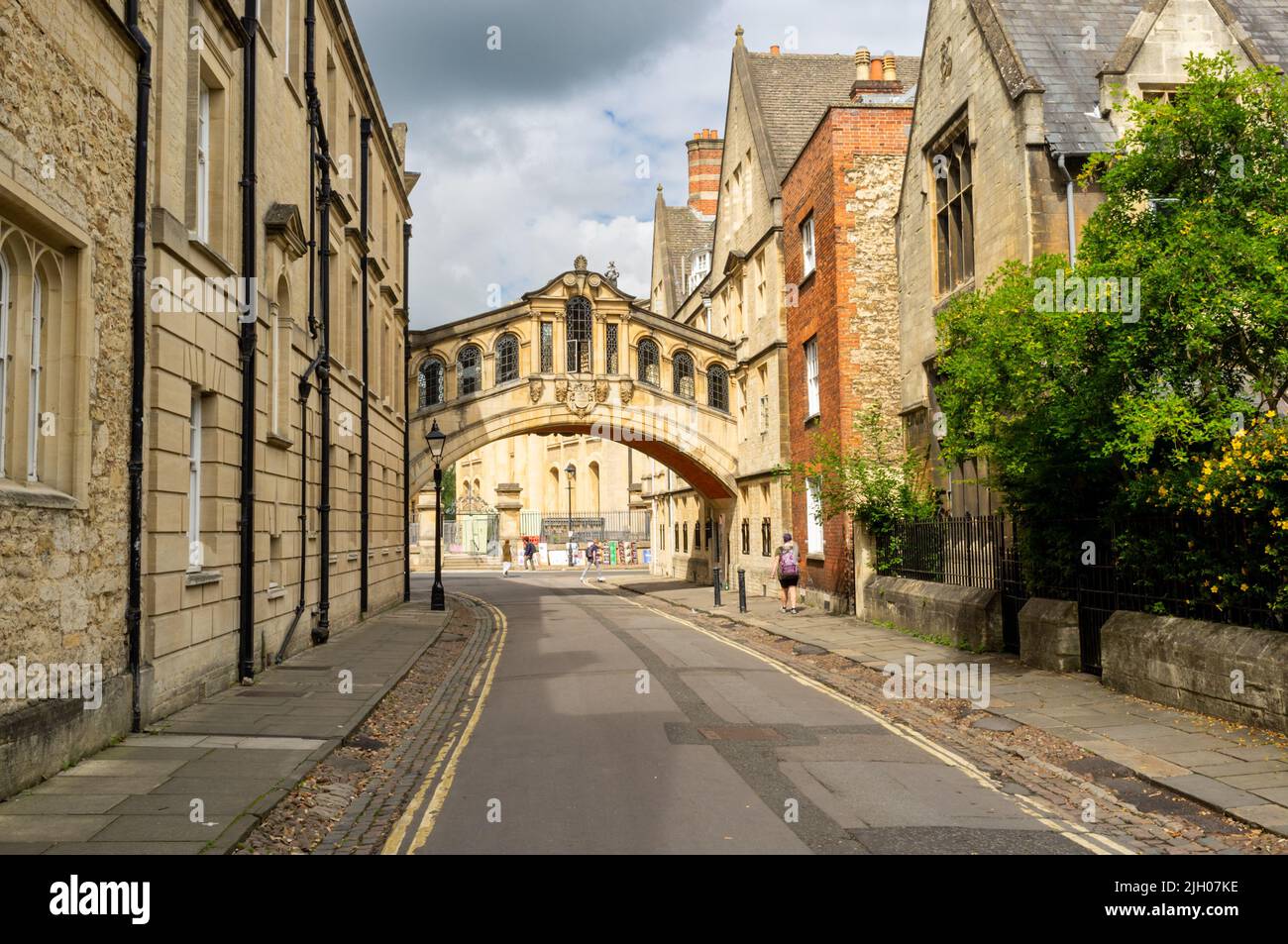 Puente de los Suspiros, Oxford, Reino Unido 2022 Foto de stock