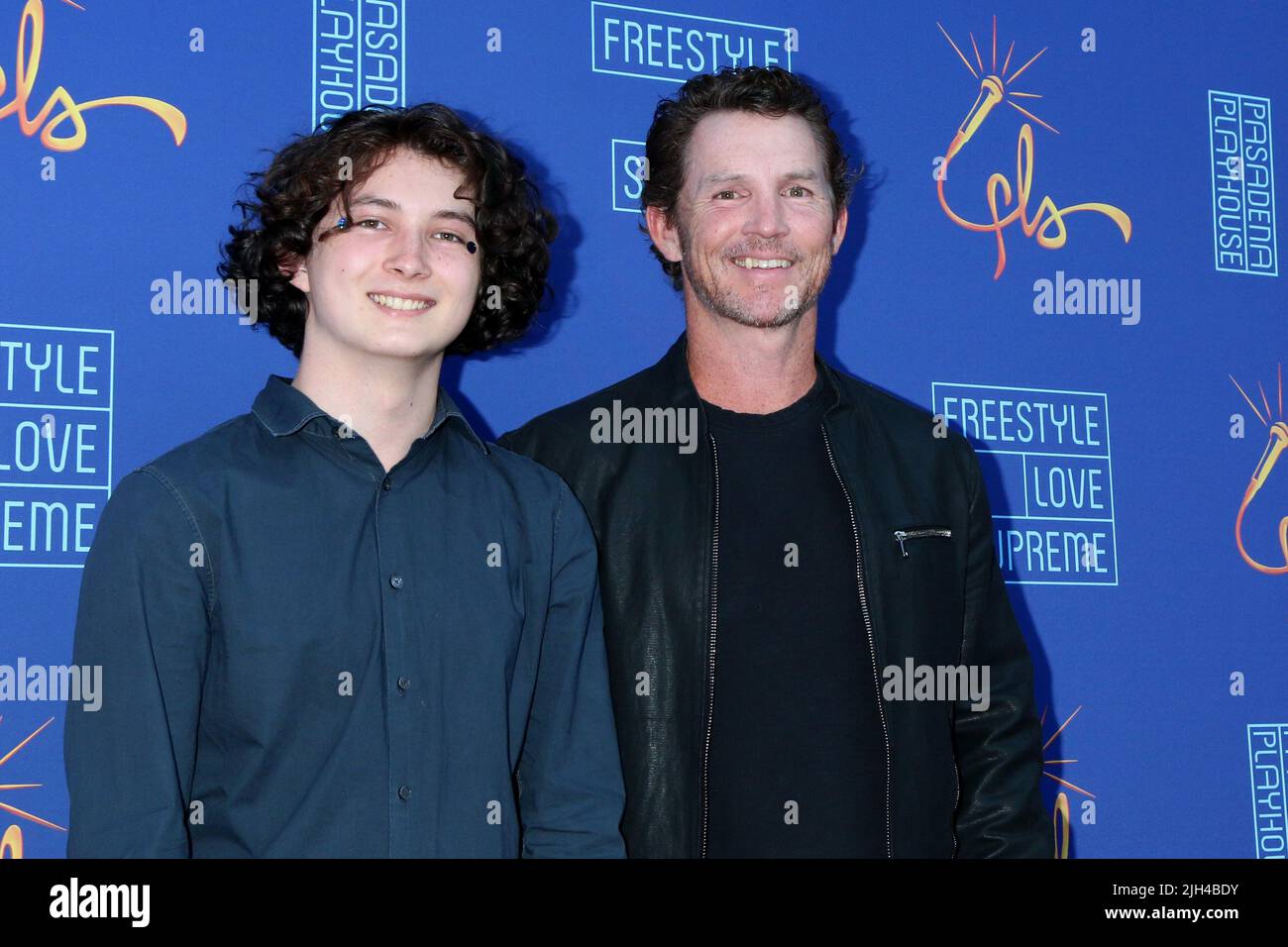 LOS ANGELES - 14 DE JULIO: Jordan Cassius Hatosy, Shawn Hatosy en la