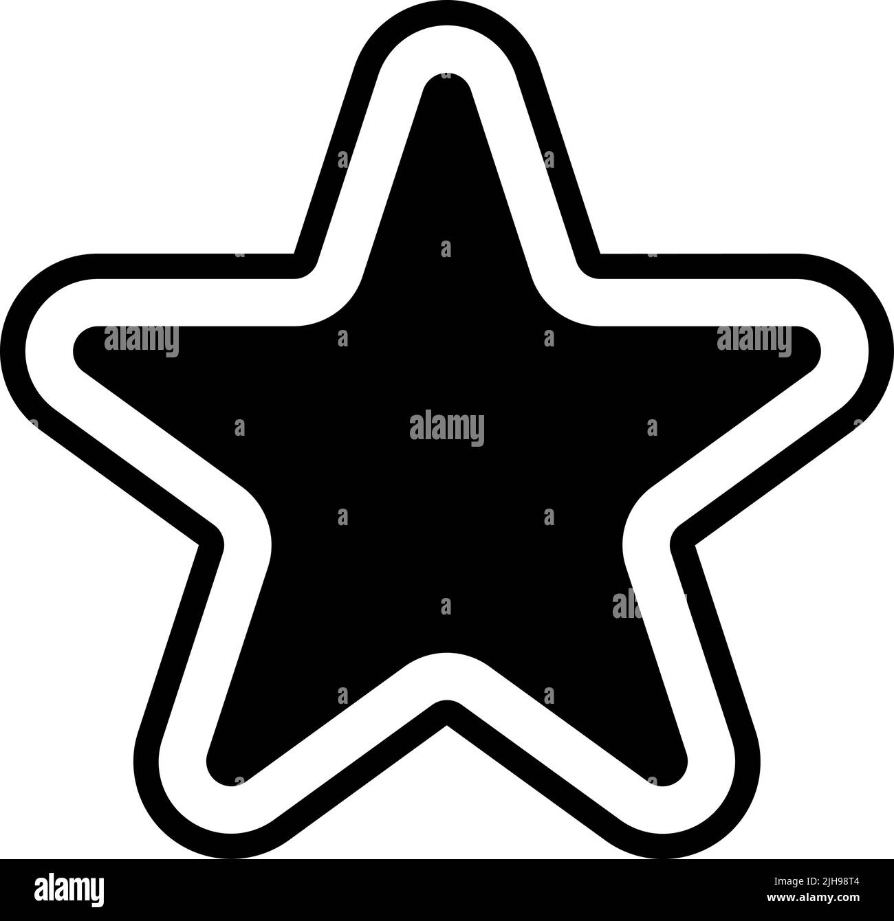 Red en estrella Imágenes de stock en blanco y negro - Alamy