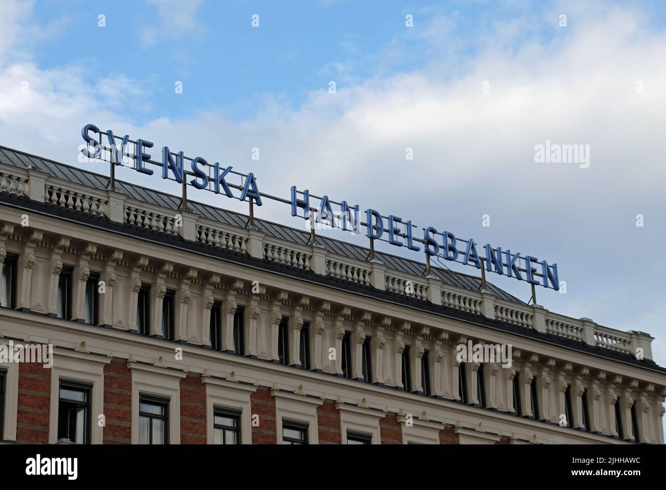 Svenska Handelsbanken en Estocolmo Foto de stock