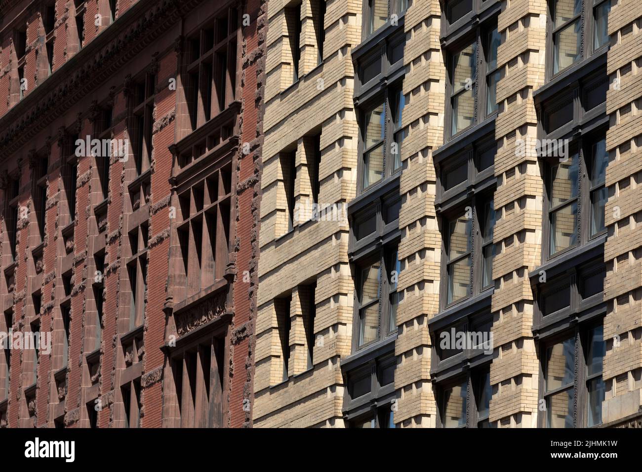 Edificios Tremont Street centro de Boston Foto de stock