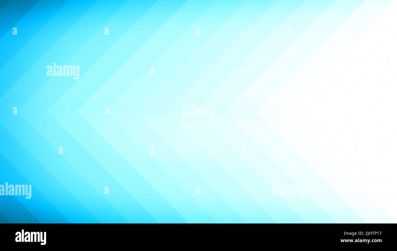 Rayas diagonales de color azul claro y turquesa sobre blanco. Resumen de antecedentes en resolución de 4K. Plantilla para folleto, tarjeta de visita, página web. Espacio de copia. Foto de stock