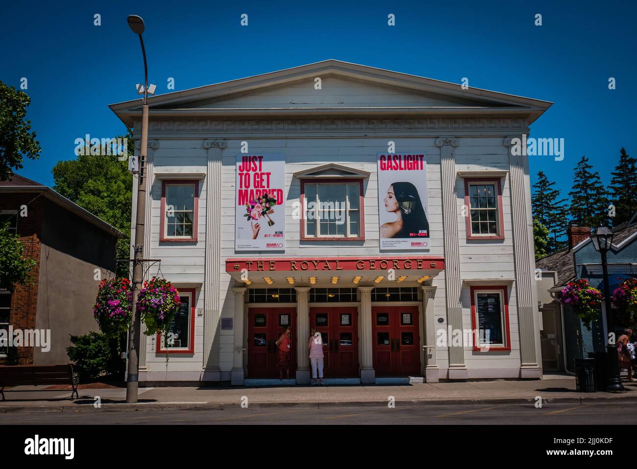 Royal George Theatre, Niagara on the lake, Ontario, Canadá Foto de stock