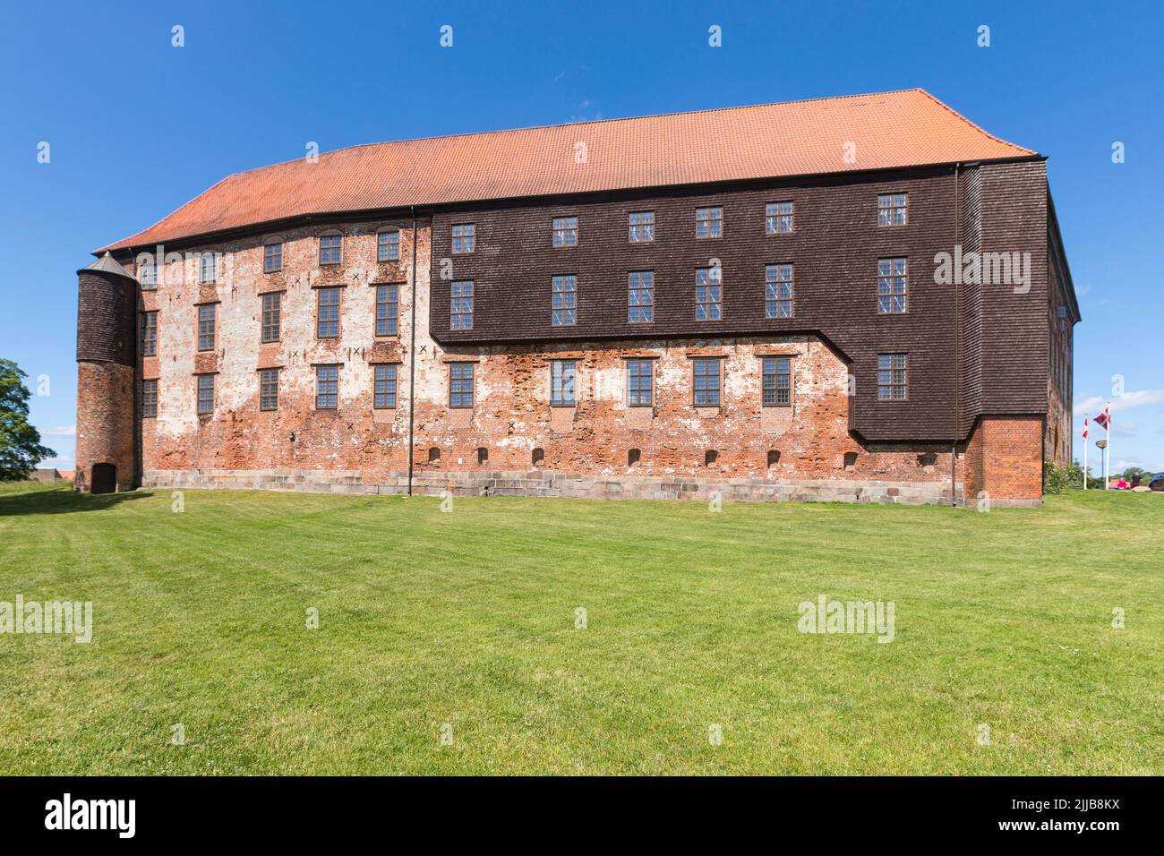 Koldinghus, castillo medieval y museo en Kolding, Dinamarca Foto de stock