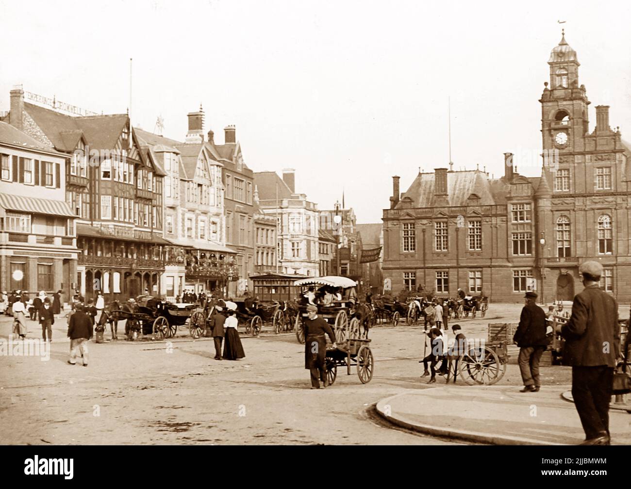 Ayuntamiento, Great Yarmouth, principios de 1900s Foto de stock