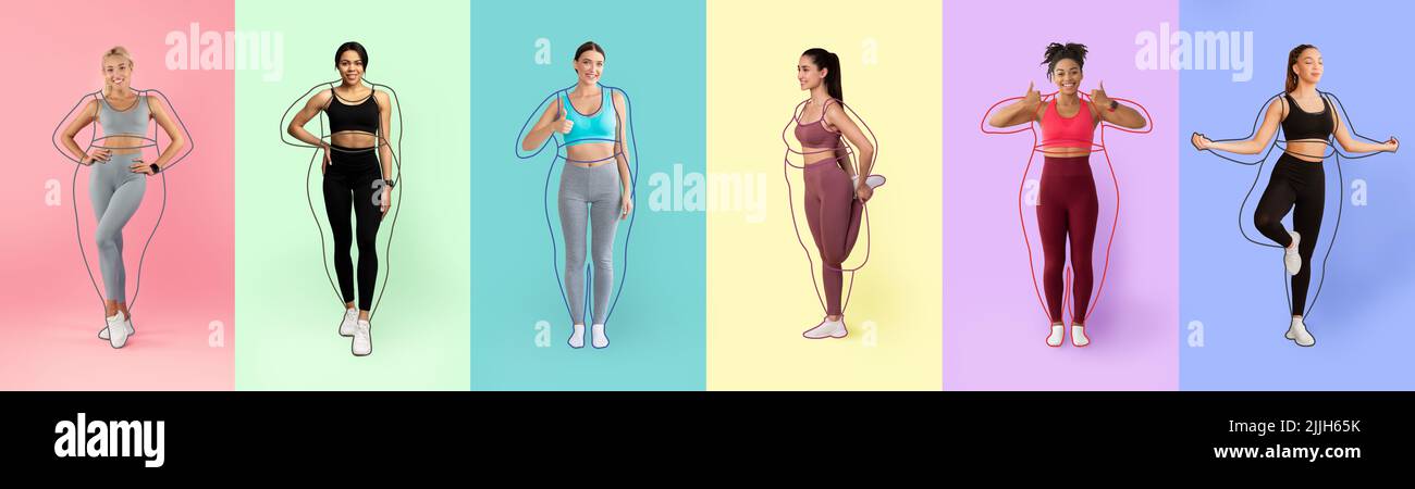 Gordas con ropa deportiva clearance