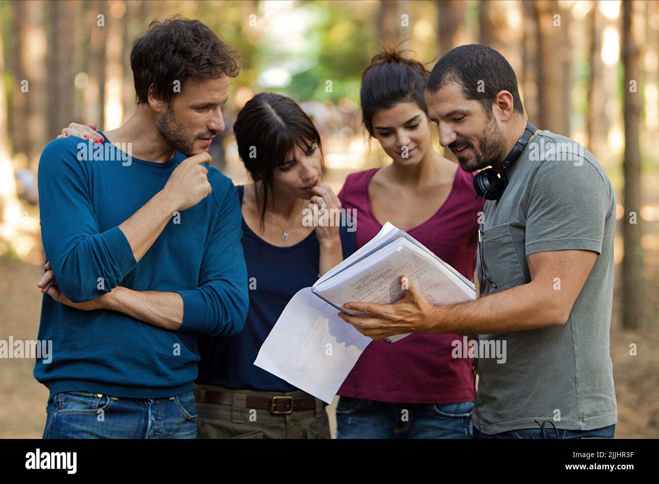 DANIEL Grao, Maribel Verdu, Clara Lago, JORGE TORREGROSSA, finales, 2012 Foto de stock