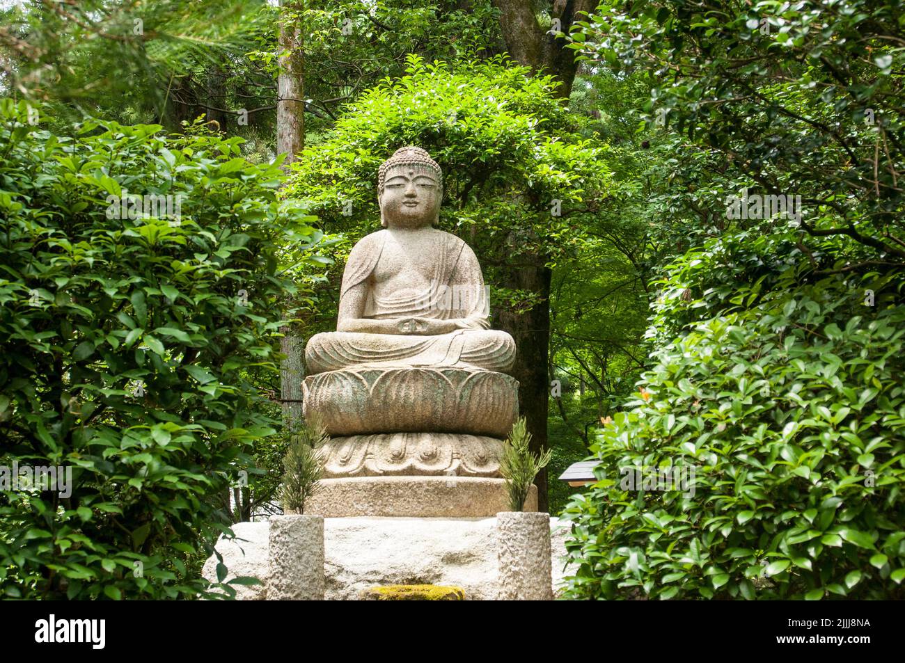 Estatua de Buda, Kioto Foto de stock
