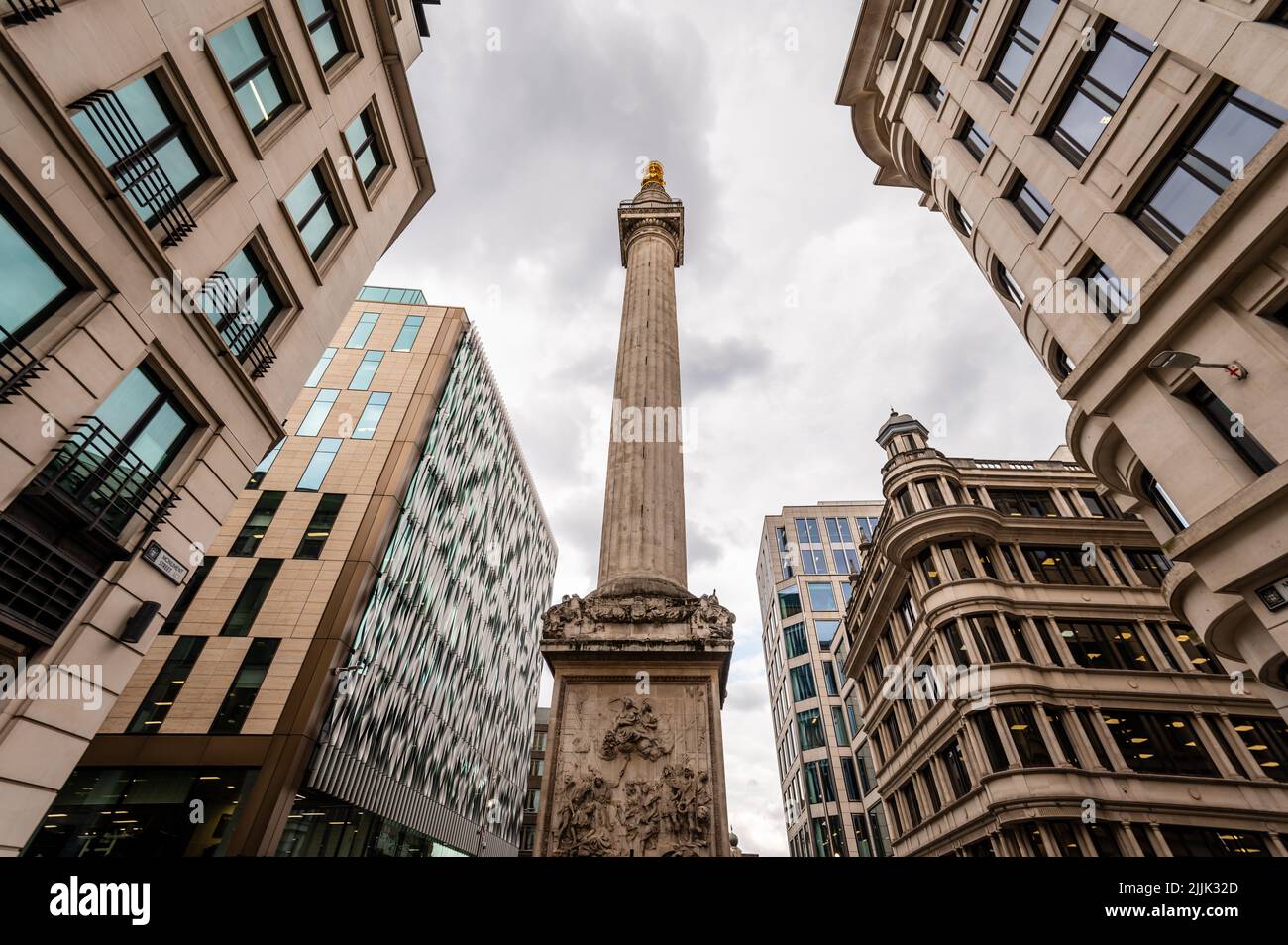 El monumento, Londres Foto de stock