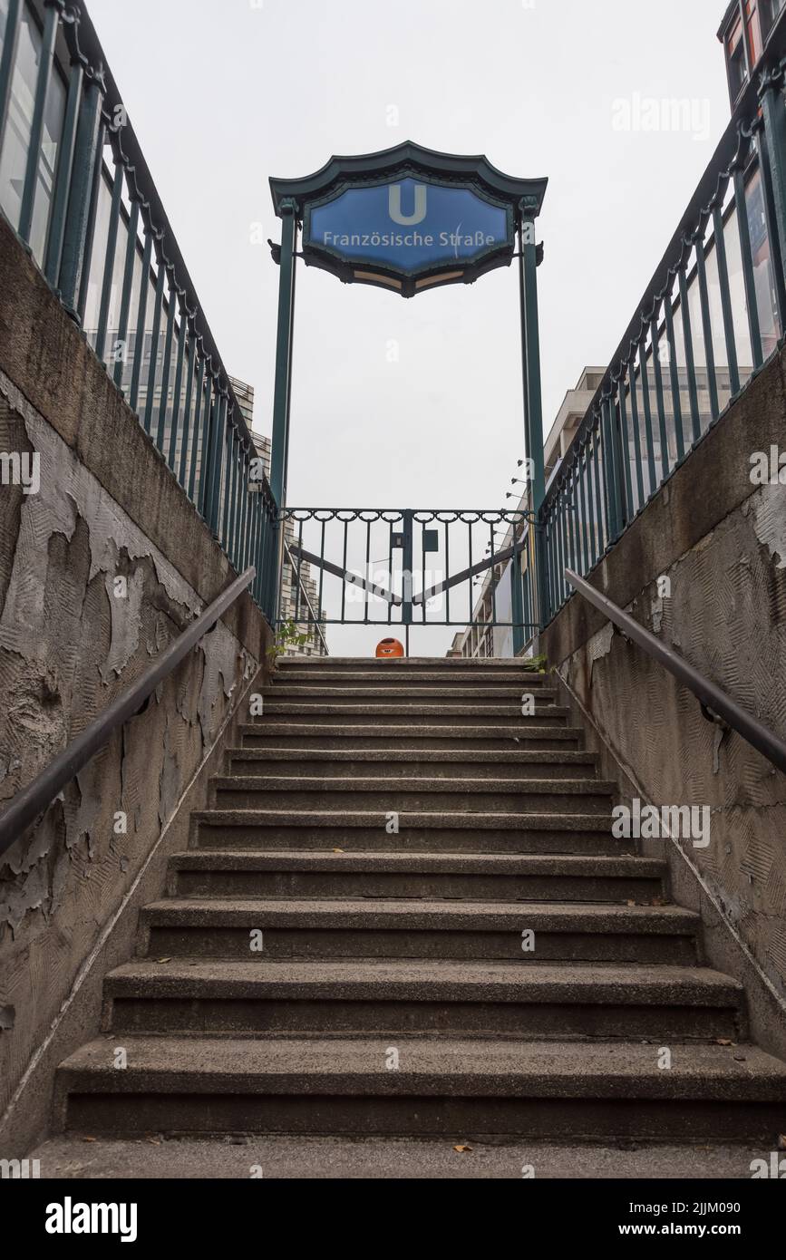 Berlín, UBahn Französische Straße // Berlín, Metro, Metro Französische