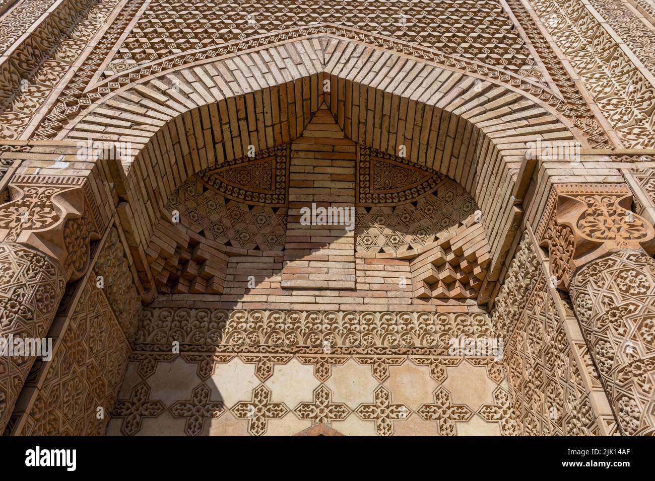 Mausoleo de Bibi Aisha, Taraz, Kazajstán, Asia Central, Asia Foto de stock