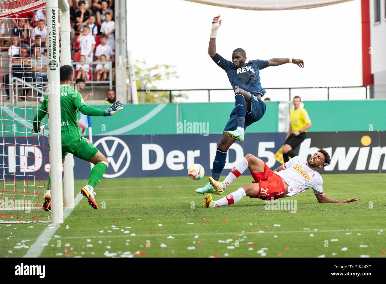 30 de julio de 2022, Baviera, Ratisbona Fútbol DFB Cup, Jahn
