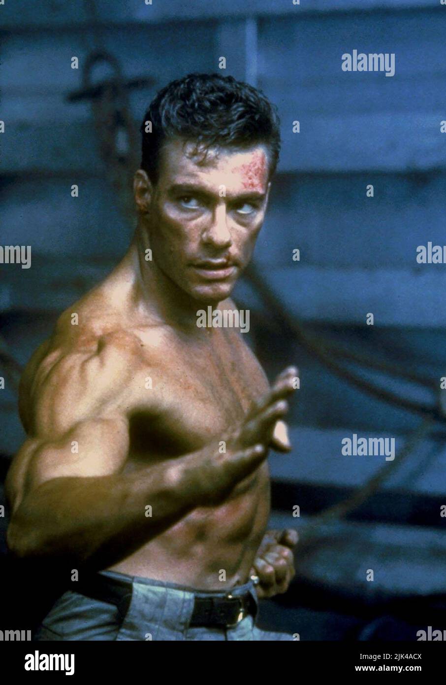 JEAN CLAUDE Van Damme, doble impacto, 1991 Foto de stock