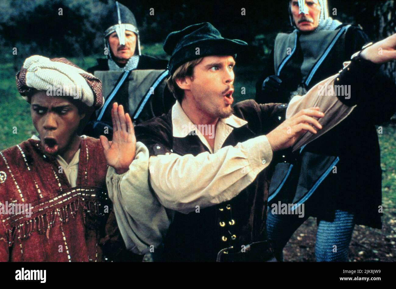 Cary Elwes Film: Robin Hood: Men in Mallas (USA/FR 1993) Personajes: Robin  Hood Director: Mel Brooks 28 de julio de 1993 **ADVERTENCIA** Esta  fotografía es para uso editorial solamente y es el