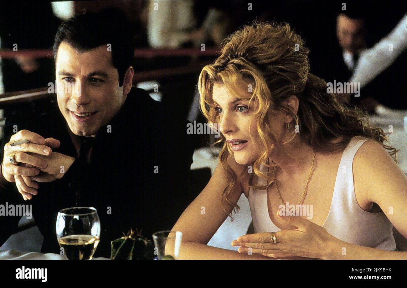John Travolta & Rene Russo Película Get Shorty (1995) Personajes