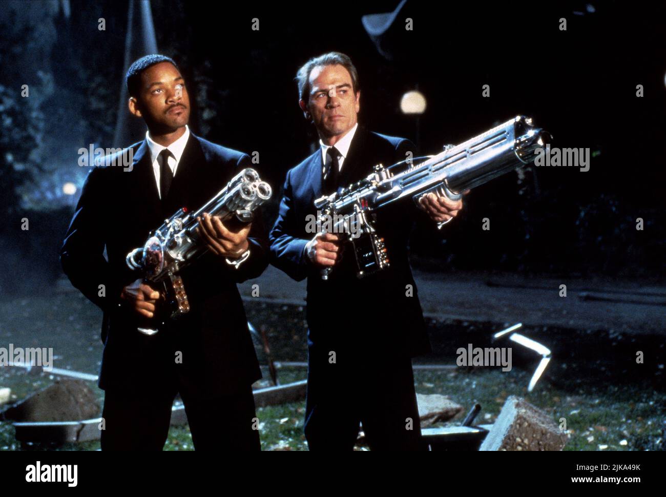 Will Smith & Tommy Lee Jones Film Men in Black (USA 1997) Personajes