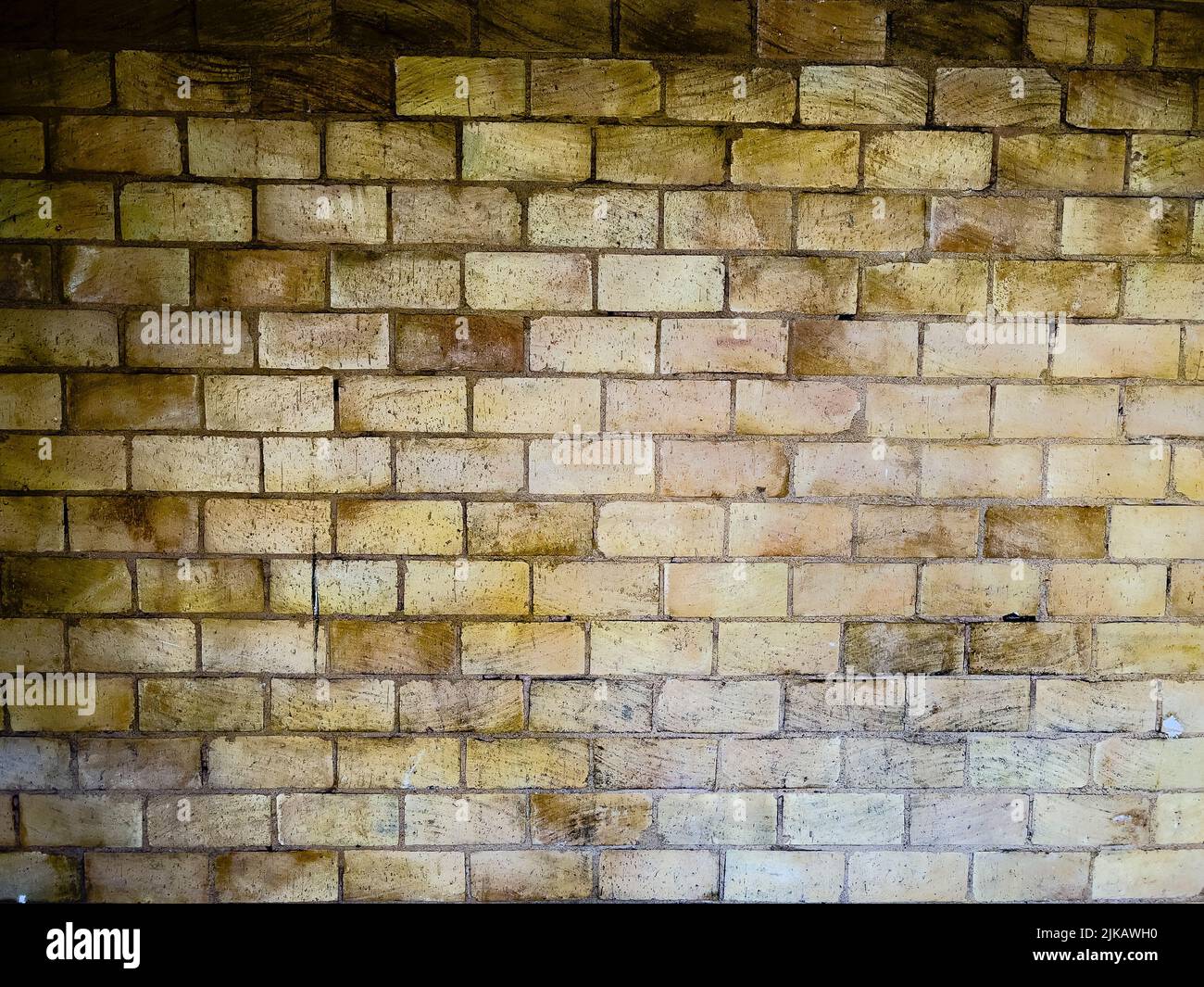 Marrón beige pared de ladrillo grunge fondo texturizado - foto de archivo Foto de stock