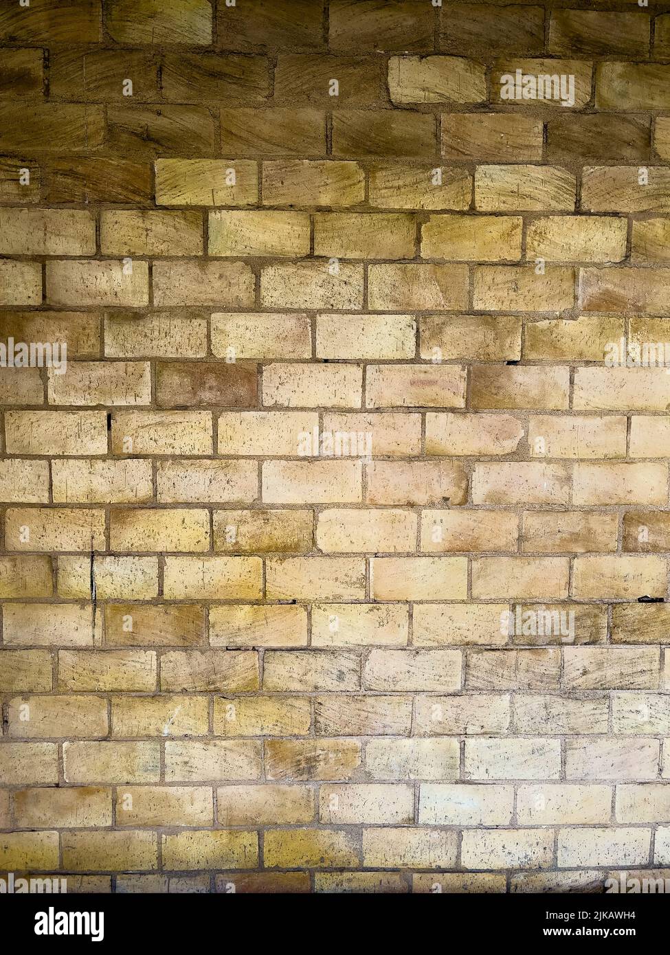 Marrón beige pared de ladrillo grunge fondo texturizado - foto de archivo Foto de stock