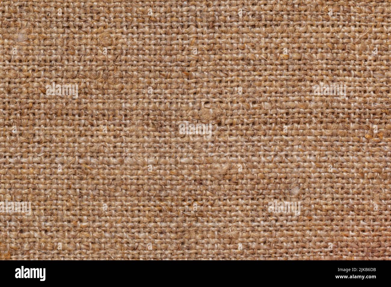 primer plano de textura de sacking marrón Foto de stock