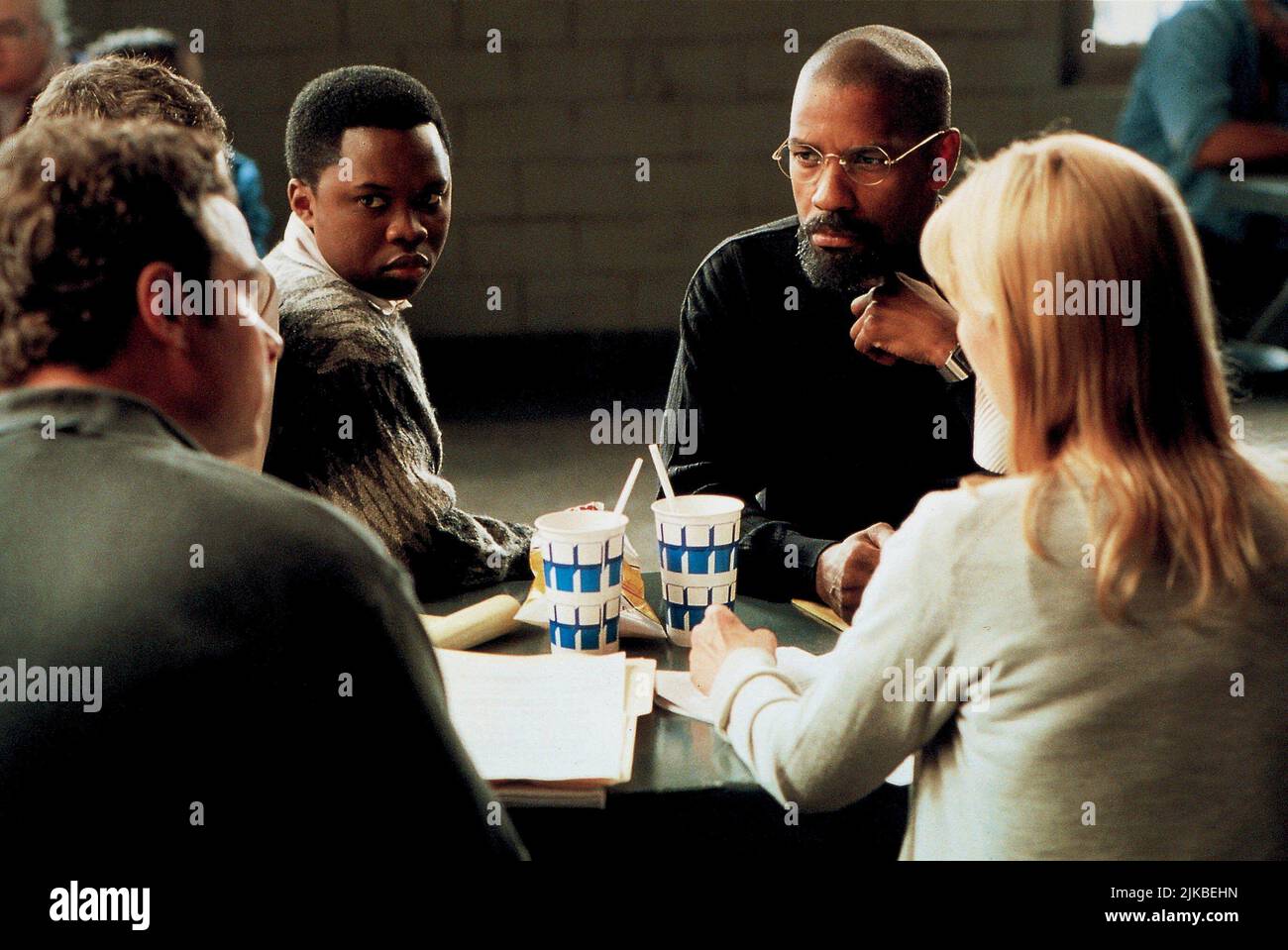 Liev Schreiber, Vicellous Reon Shannon, Denzel Washington & Deborah