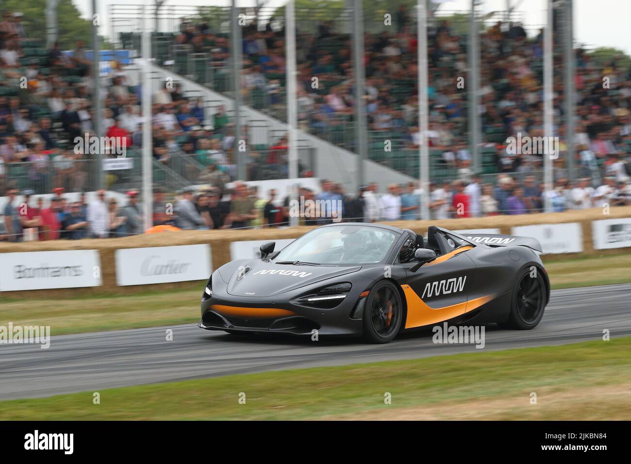 Arrow McLaren Racing Car en el Festival of Speed 2022 en Goodwood, Sussex, Reino Unido Foto de stock