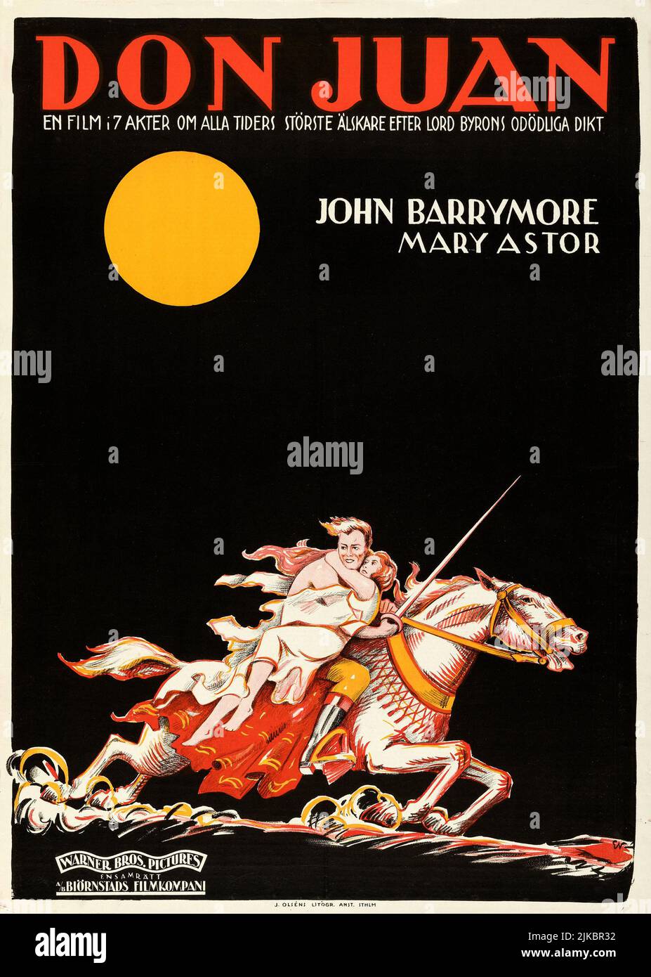 Póster de película don juan 1926 fotografías e imágenes de alta