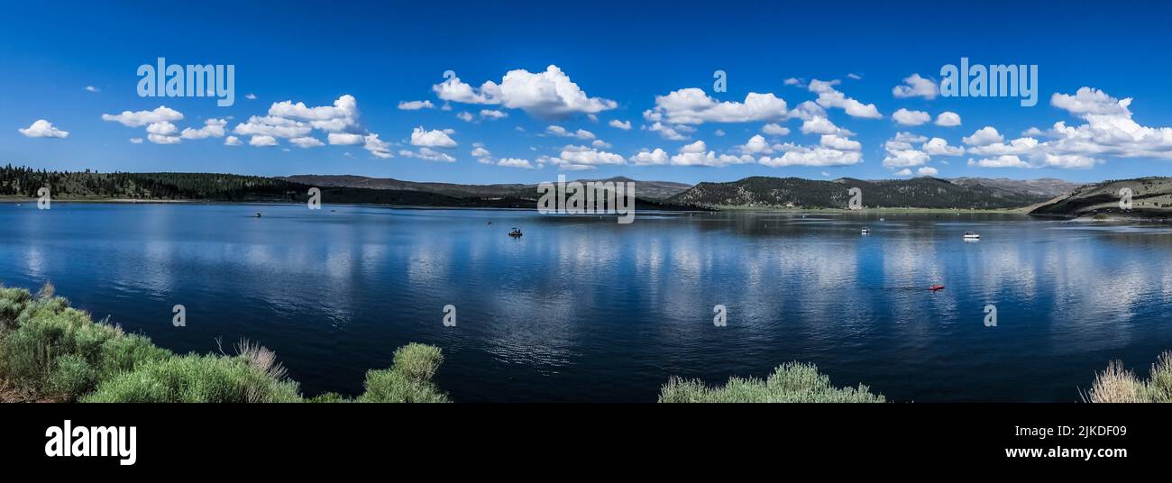 Lago Panguitch. Utah. EE.UU. Foto de stock
