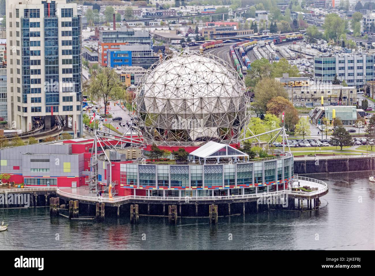 Science World en Vancouver Foto de stock