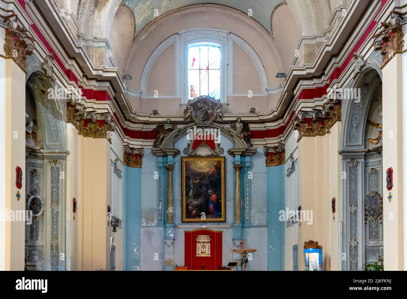 Iglesia de SS. Annunziata, Penne, Italia Foto de stock