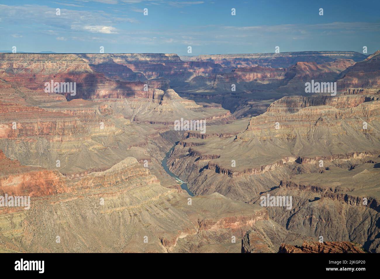 Grand Canyon desde Mohave Point, Arizona, Estados Unidos. Foto de stock